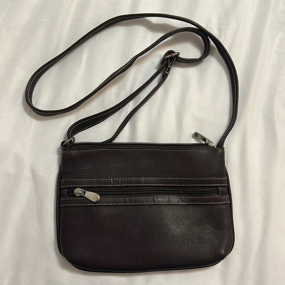 Brown Leather Handbag